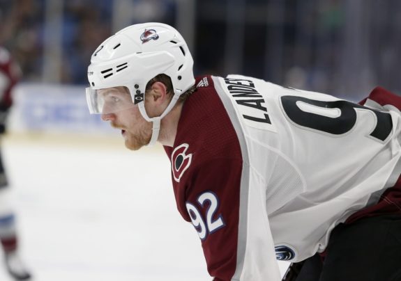 Avalanche left wing Gabriel Landeskog