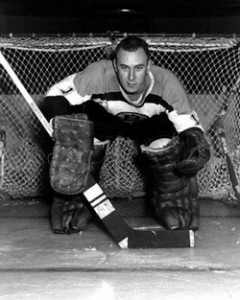 Former Bruins goalie Bruce Gamble traded to Toronto.