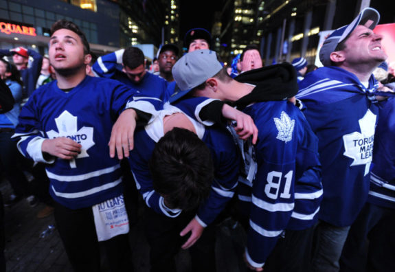 Toronto Maple Leafs fans