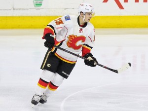 Johnny Gaudreau is in line for a eight-year, $48-million deal. (Amy Irvin / The Hockey Writers)