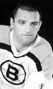 Forbes Kennedy interfered with Leaf goalie Terry Sawchuk on Bruins winning goal.