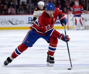 Dale Weise began the season with eight goals in his first 15 games. He since has three goals in his last 31 games. (Eric Bolte-USA TODAY Sports)