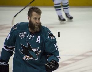 Shark's Joe Thornton (Photo credit Zeke/THW)