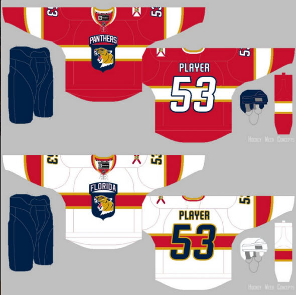 3rd Jersey Concept : r/FloridaPanthers