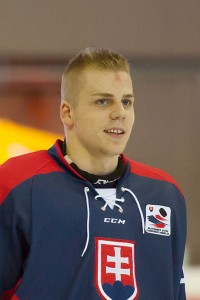 Erik Černák, captain of Team Slovakia, Kosice, SVK. 