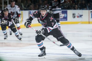 Lucas Johansen of the Kelowna Rockets