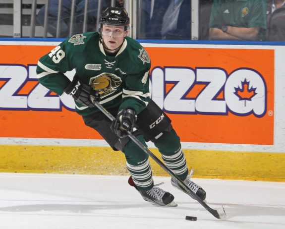 Max Jones, London Knights, OHL, OHL Playoffs