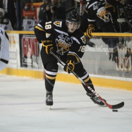 Pierre-Luc Dubois of the Cape Breton Screaming Eagles