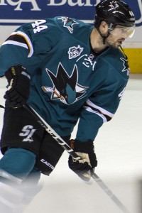 Marc-Edouard Vlasic Sharks (Photo credit Zeke/THW)