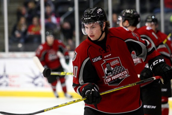 Andrew Peeke of the Green Bay Gamblers