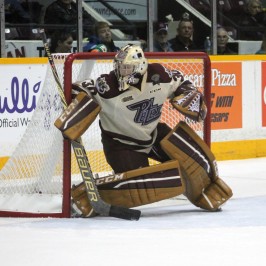 Dylan Wells of the Peterborough Petes