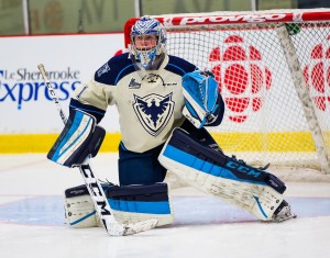 Evan Fitzpatrick of the Sherbrooke Phoenix