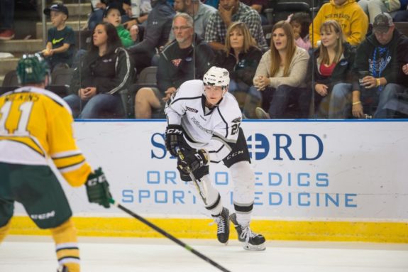 Riley Tufte of the Fargo Force-Stars Are Running Out Of Time To Turn Season Around