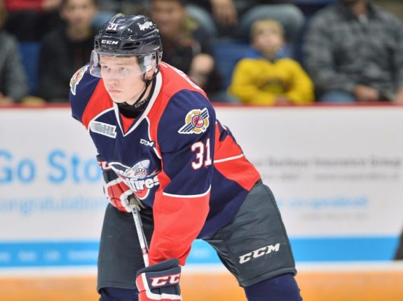 Mikhail Sergachev of the Windsor Spitfires