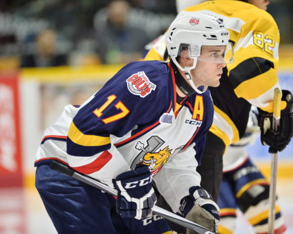 Justin Scott, OHL, Barrie Colts