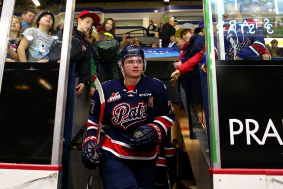 Adam Brooks of the Regina Pats