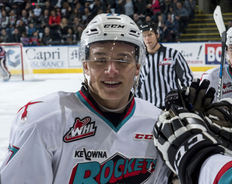 Calvin Thurkauf (Marissa Baecker/Kelowna Rockets)