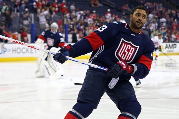 Dustin Byfuglien of the Winnipeg Jets.