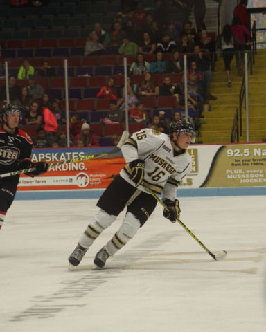 Rem Pitlick, Muskegon Lumberjacks