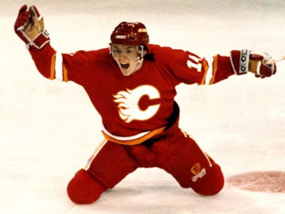 Theo Fleury Goal Celebration