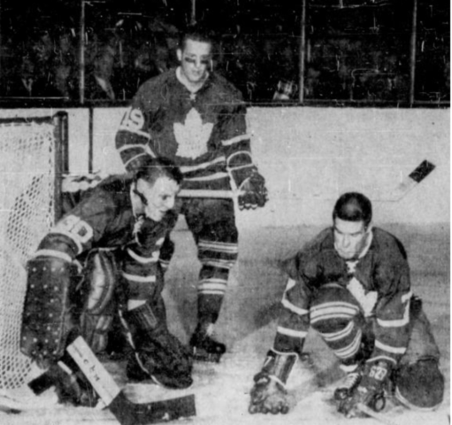 Terry Sawchuk, Kent Douglas, Tim Horton