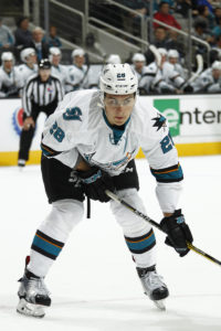 San Jose Barracuda winger Timo Meier (Scott Dinn/San Jose Barracuda)