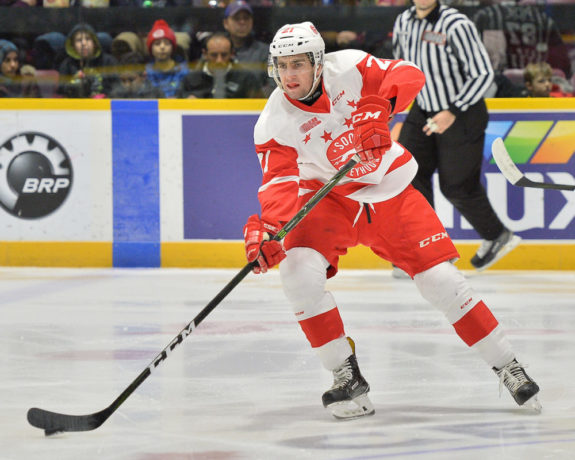 Conor Timmins, OHL, Sault Ste. Marie Greyhounds