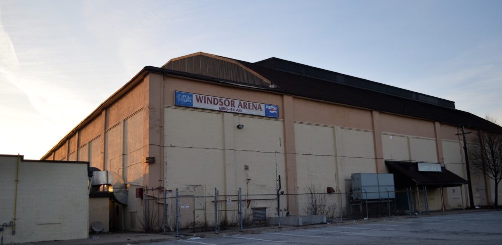 Windsor Arena, first home of the Red Wings, is still standing