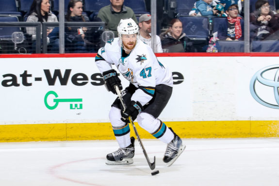 San Jose Barracuda defenseman Joakim Ryan