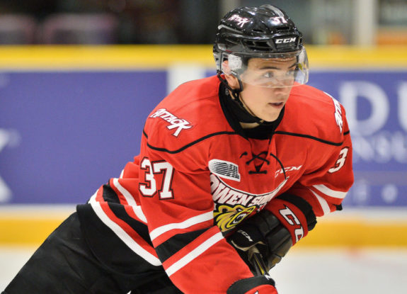 Nick Suzuki, Owen Sound Attack, OHL, 2017 NHL Draft