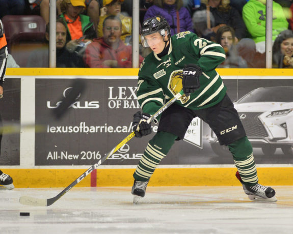 Robert Thomas, London Knights, OHL, 2017 NHL Draft