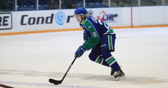 Aleksi Heponiemi of the Swift Current Broncos