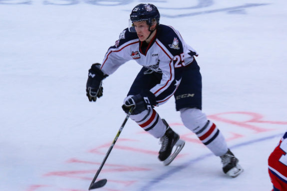 Kyle Olson of the Tri-City Americans