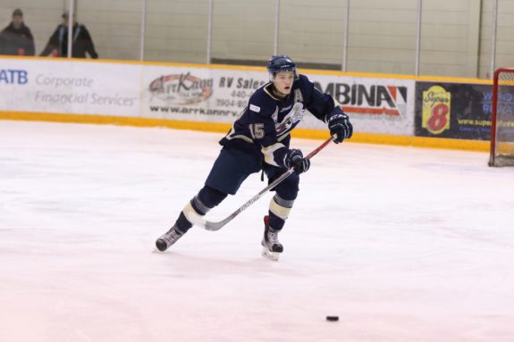 Ian Mitchell of the Spruce Grove Saints