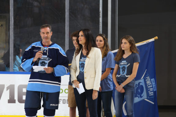 11-Day Power Play Mike and Amy Lesakowski pre-game