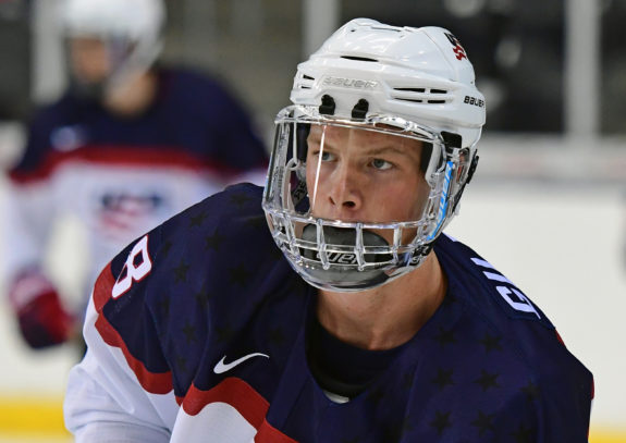 Max Gildon of the U.S. National Development Team