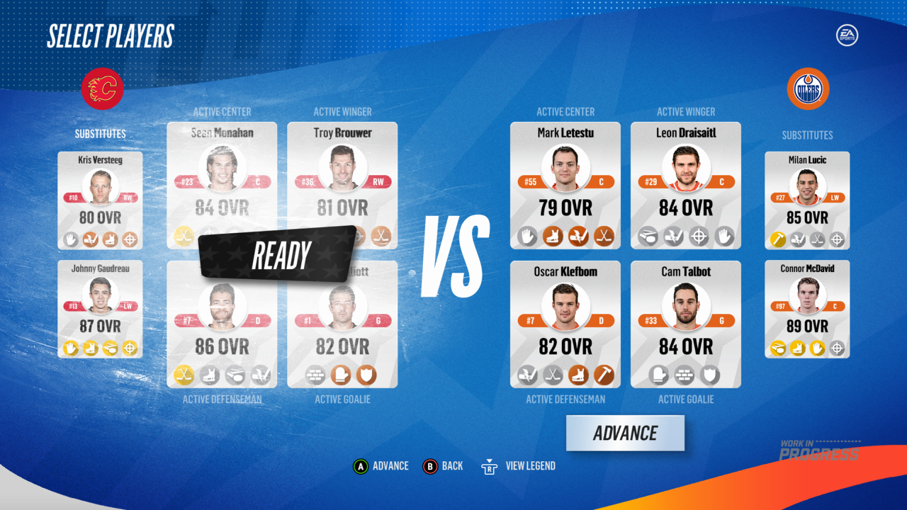best updated rosters for nhl 17