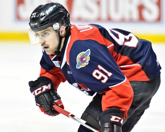 Aaron Luchuk, OHL, Windsor Spitfires