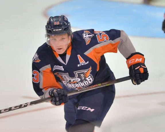 Ty Dellandrea, OHL, Flint Firebirds