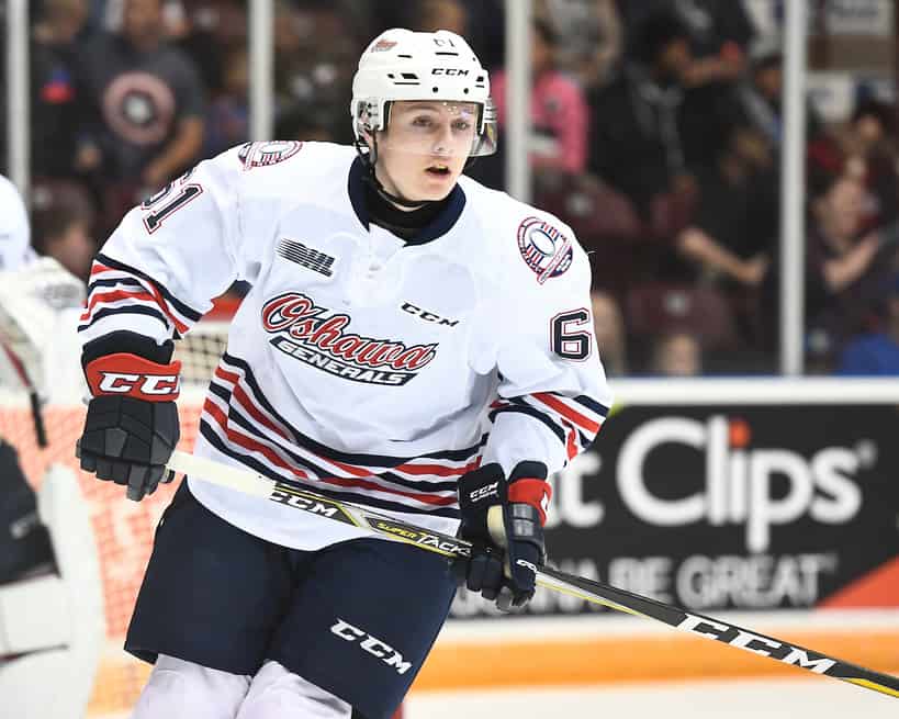 Allan McShane – Oshawa Generals – Player Profile – OHL Writers