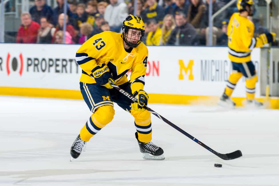 Michigan's Hughes signs NHL deal with Devils, gives up last two seasons on  Wolverines' blue line - College Hockey