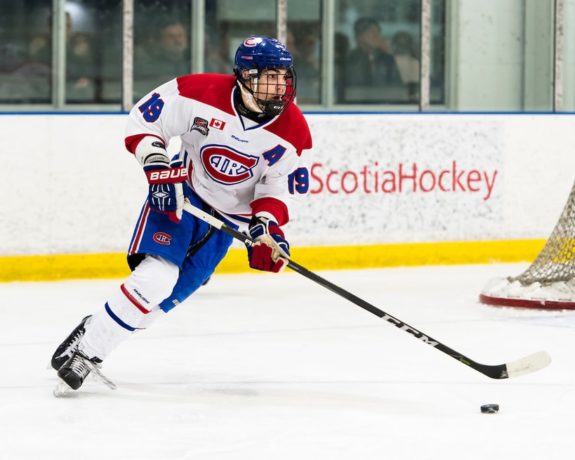 Jack McBain of the Toronto Jr Canadians