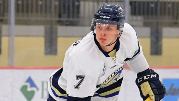 Jaxon Nelson of the Sioux Falls Stampede