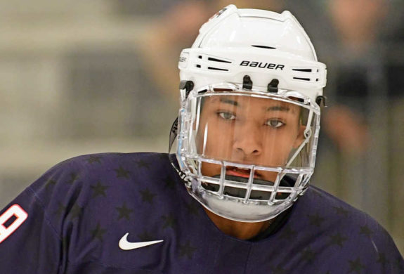 K'Andre Miller of the U.S. National Development Program