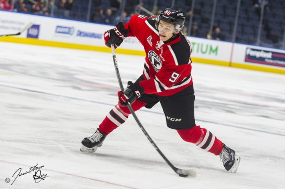 Philipp Kurashev of the Quebec Remparts