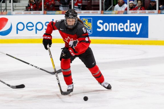 Rebecca Johnston Team Canada