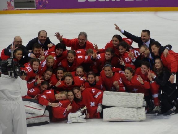 Switzerland Women's Team Sochi 2014