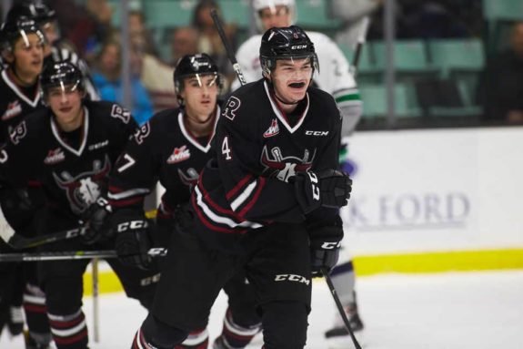 Alexander Alexeyev of the Red Deer Rebels