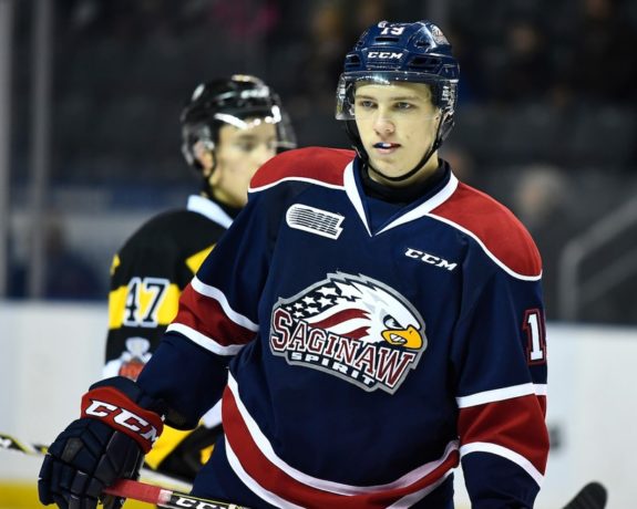 Blade Jenkins, OHL, Saginaw Spirit