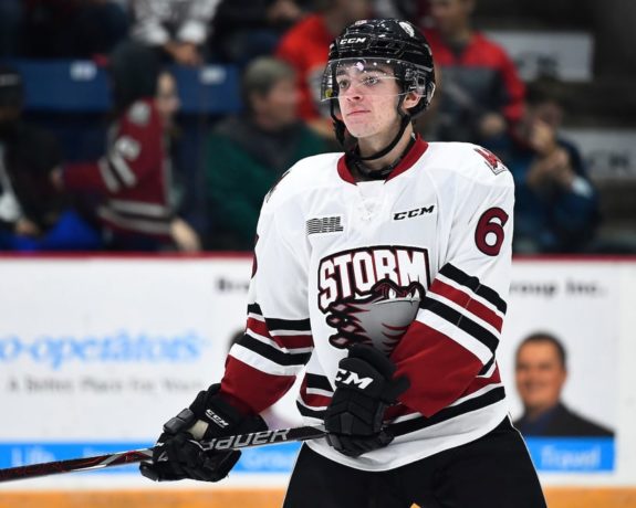 OHL, Ryan Merkley, Guelph Storm